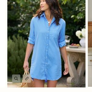 Frank & Eileen Mary Denim dress - blue
